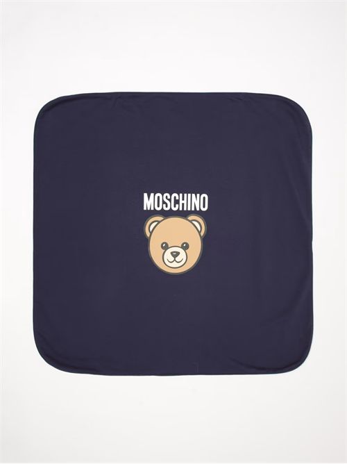 Copertina Teddy Moschino in cotone MOSCHINO KIDS | MUB00M-LCA1940016